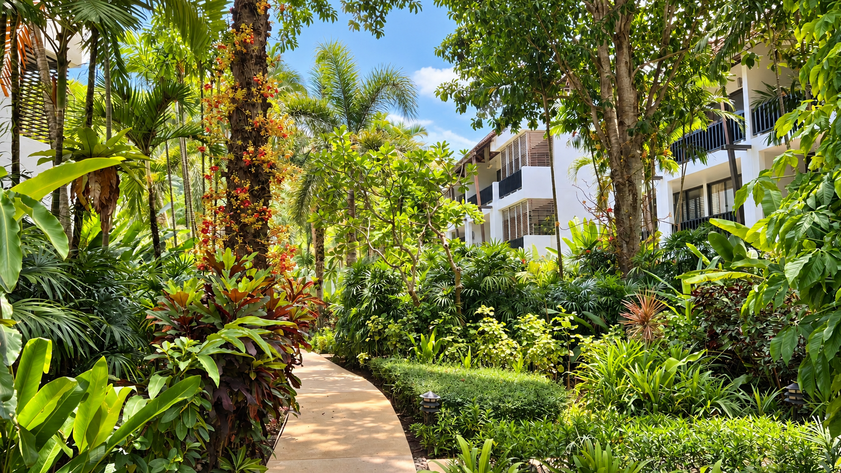 Tropical gardens