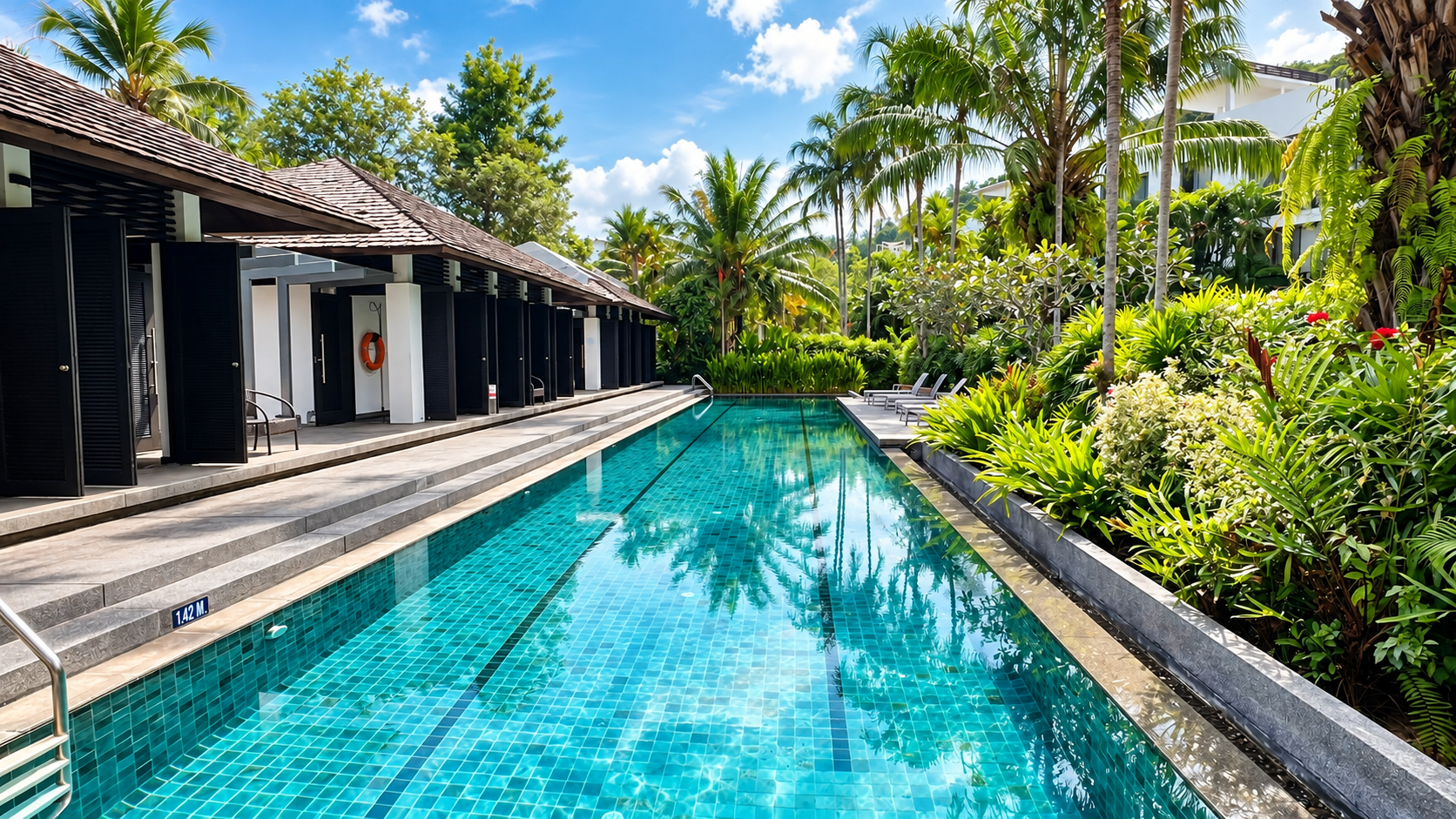 Second swimming pool
