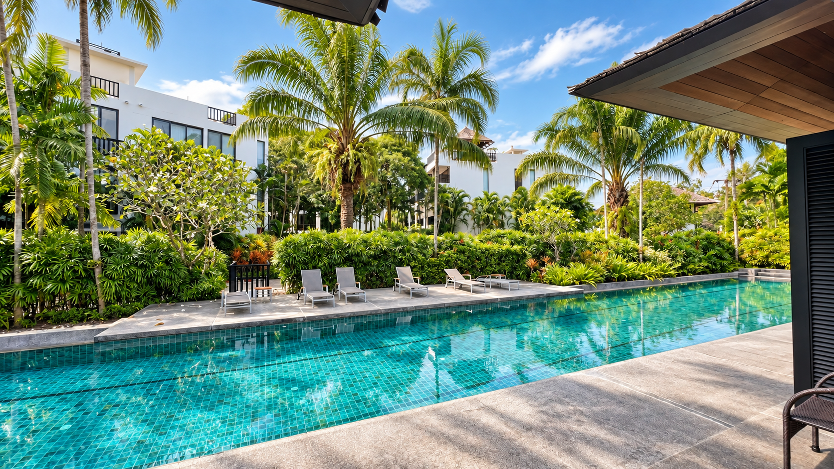Second swimming pool
